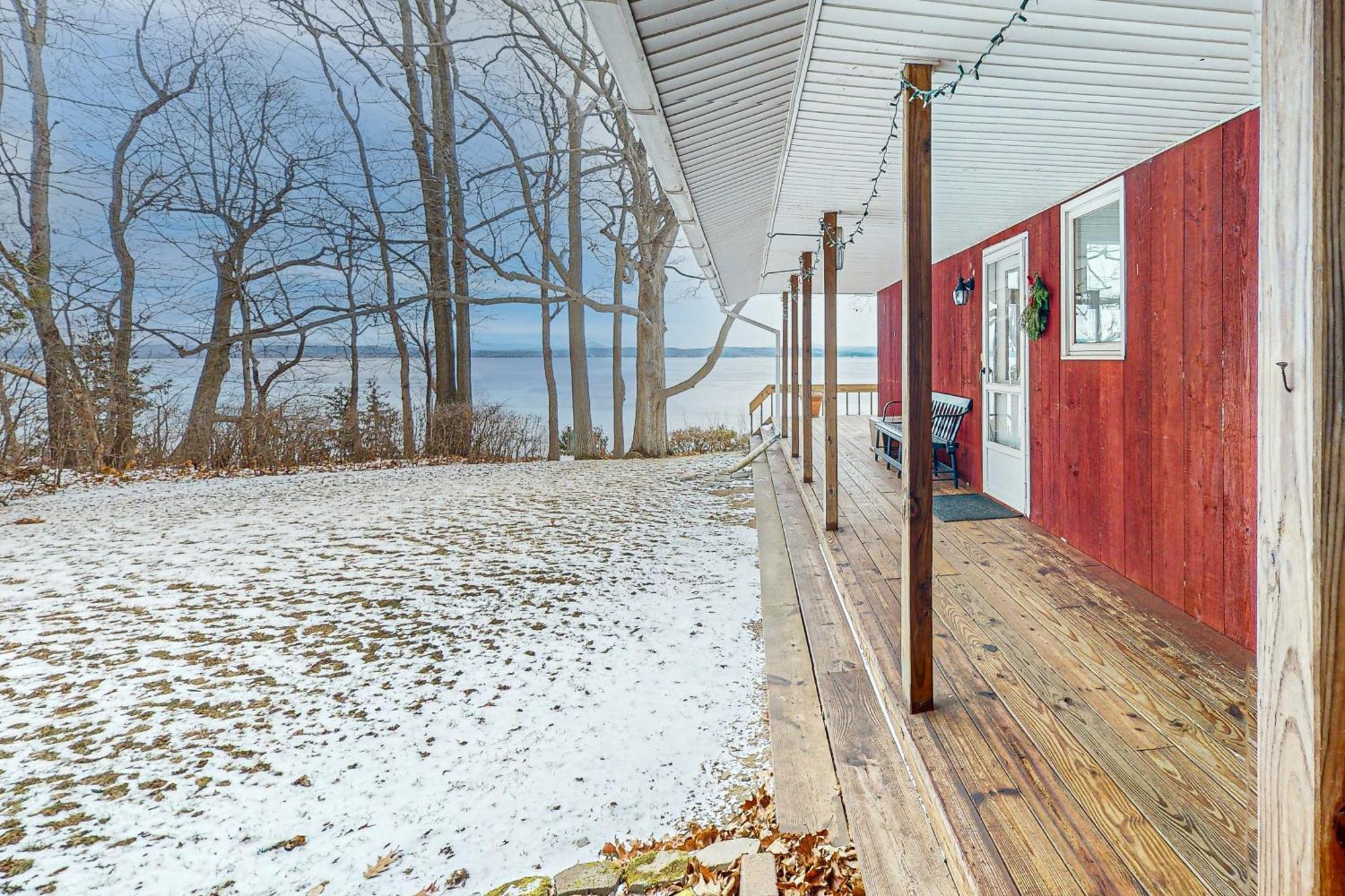 Southern Point Cottage at Inselheim Road South Hero Exterior foto